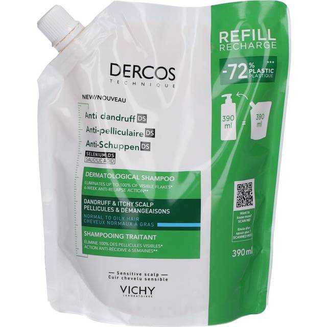 Vichy Anti-Dandruff Dermatological Shampoo 390ml
