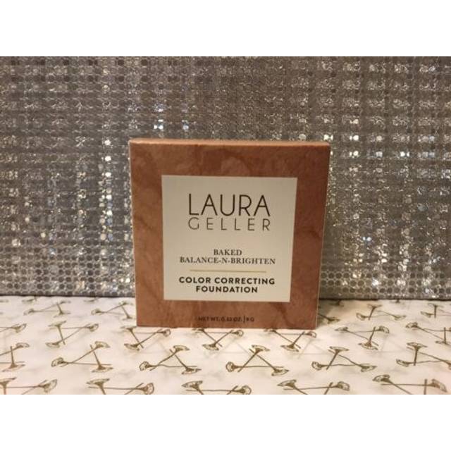 Laura geller baked balance-n-brighten color correcting foundation golden medium