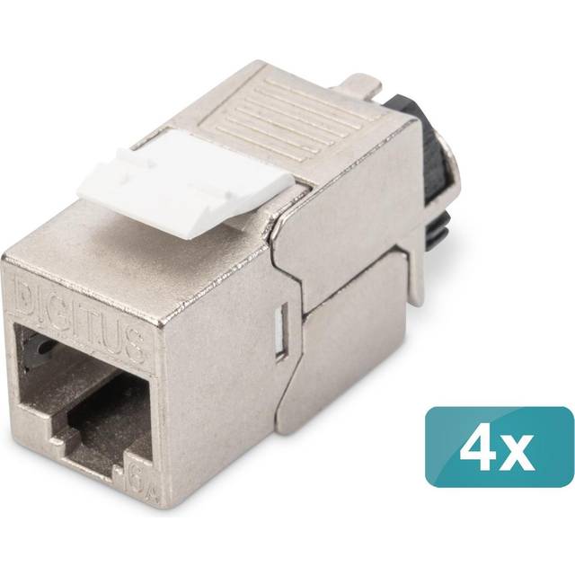 Digitus CAT 6A Keystone module. shielded with intelligent cable manage