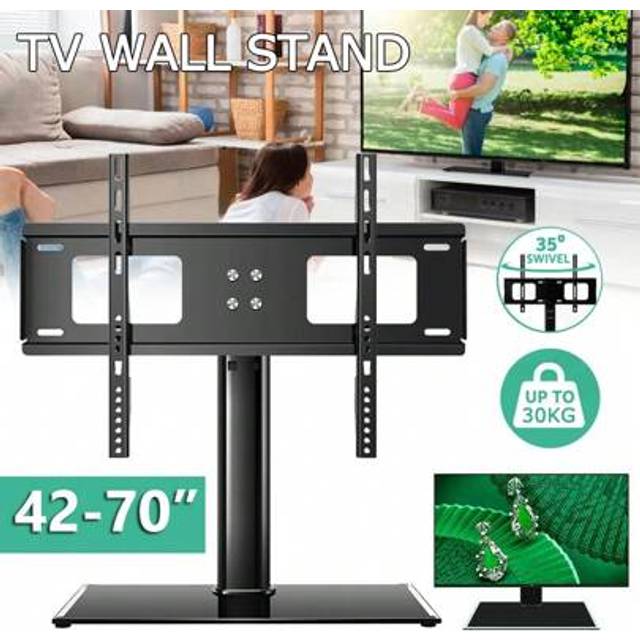 SHEIN Universal Desk Table Top TV Stand Bracket LCD LED Plasma Mount 26-70 Inch LCD TV