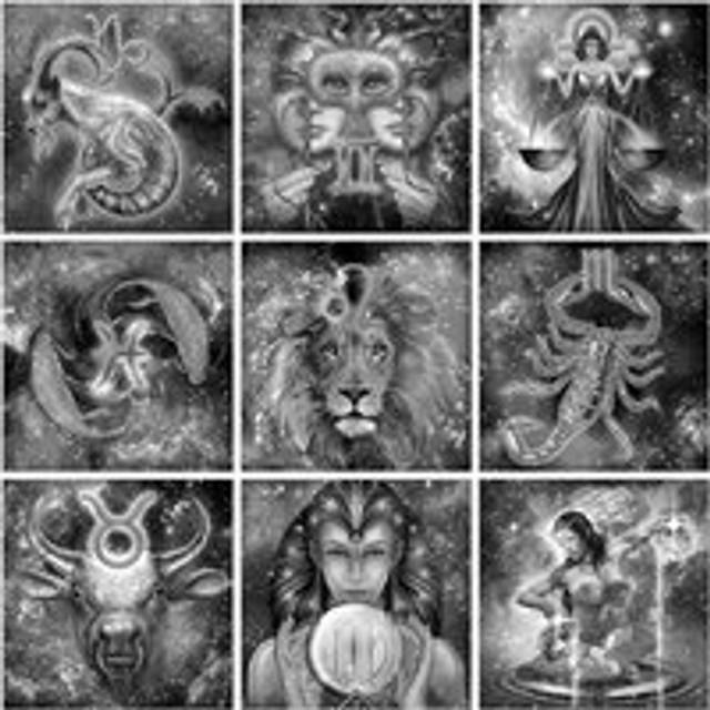 50x50cm Diamond Painting Kit Black And White Constellation Rhinestones Diamond Embroidery Sale Cartoon Lion Mosaic Handicraft Full Round 50x50CM light blue