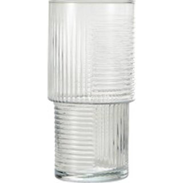 Genware tumblers glassware clear helen hiball tumbler 40cl/ 14oz - pack of 6