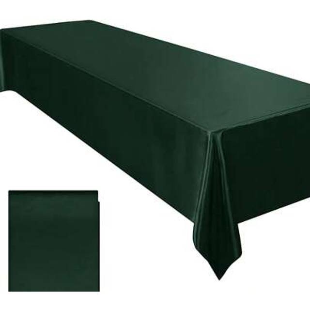 SHEIN 1pc Satin Tablecloth, Suitable For Dining Room, Wedding, Birthday Party, Outdoor Gatherings