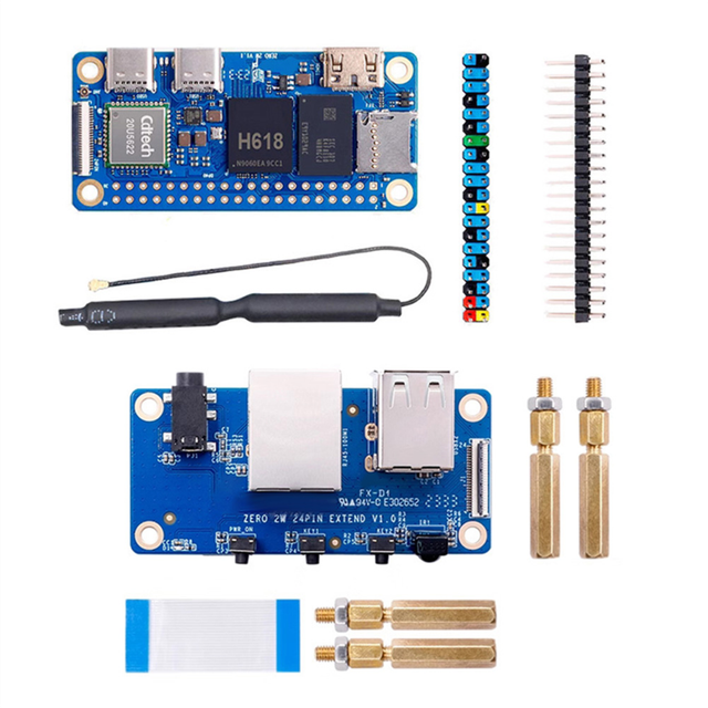For Zero 2W Development Board 1.5G RAM+Expansion 4K