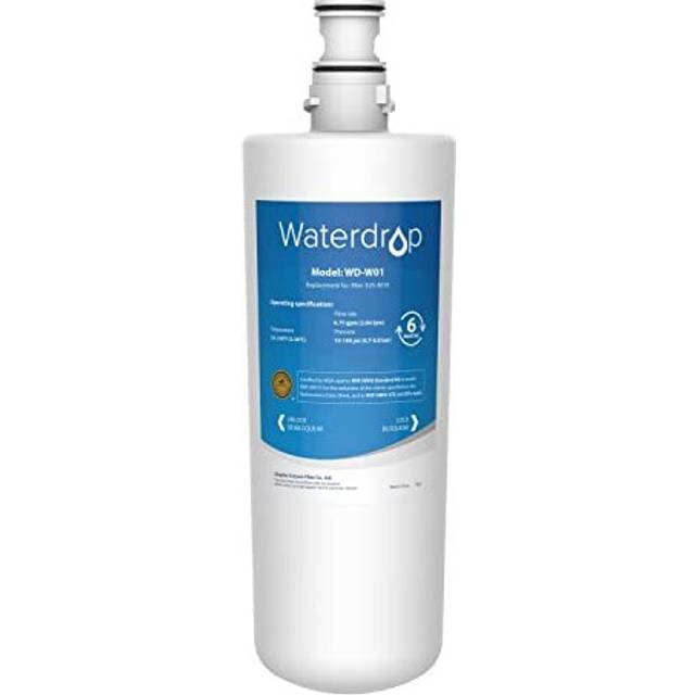 InSinkErator Water Filters Replacement by Waterdrop, Compatible with InSinkErator Hot Water Tap F701R, F-701R, 3US-AF01, HC-3300, GN-1100, HC-1100, 3M