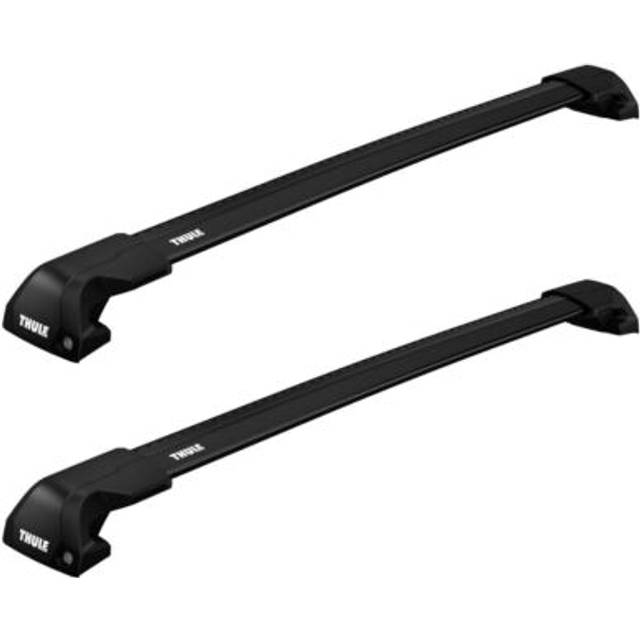 Thule wingbar edge roof bars black fits xpeng g9 2022- 5-dr flush rails