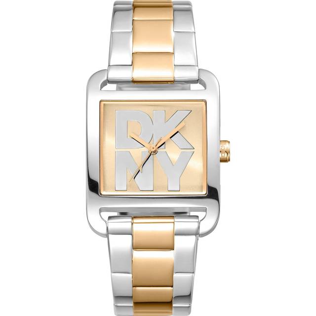 DKNY DK1L001M0075 Damenuhr City Maxi Two Tone Silver 37mm 3ATM