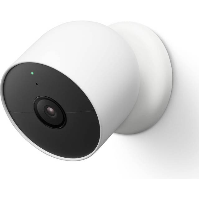 Google G3AL9 Nest Cam (Outdoor / Indoor, Battery) Security Camera - Smart Home WiFi Camera - Wireless, Snow, 1 Count (Pack of 1)
