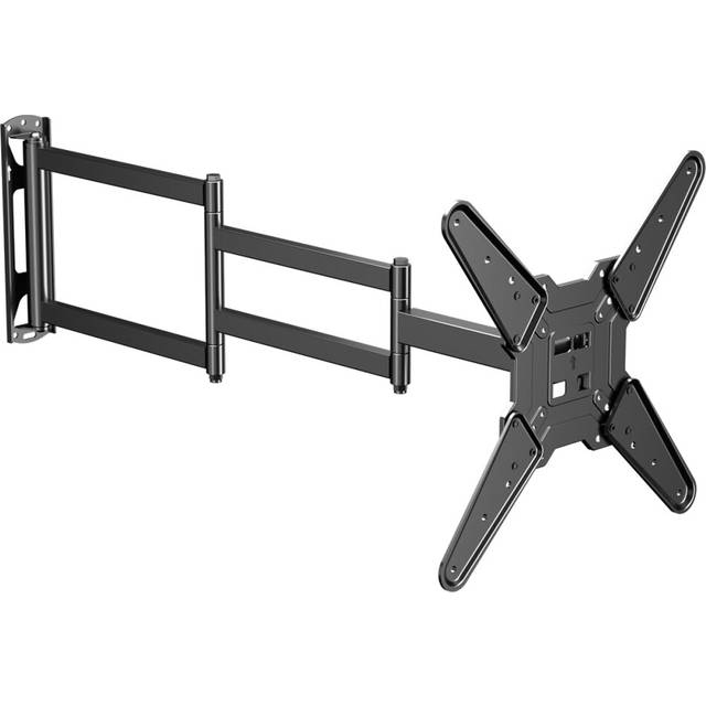 Suptek Corner TV Mount with 40 inch Extension Arm, Long Arm TV Mount for Most 26-65 Inch TVs, Swivel and Tilt Full Motion TV Bracket Max VESA 400x400