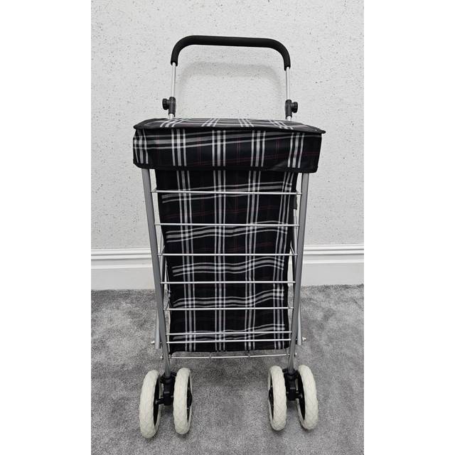 (black, 6) Wheel ShoppingTrolley Folding Mobility Premium 60L