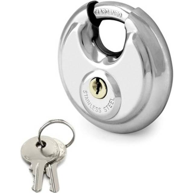 Disc Locks Keyed Padlock Disc Storage Locks 3/8 Shackle Locks 1 Pack G4f39414
