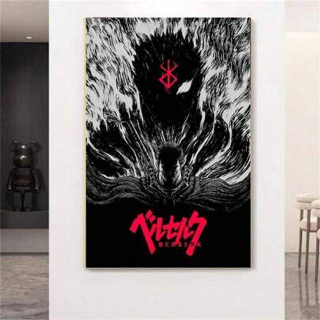 SHEIN 1pc,Prints Poster Wall Art, Posters For Walls, Poster, Anime Poster, Wall Decoration, Home Room Decoration Wall Art, Frameless