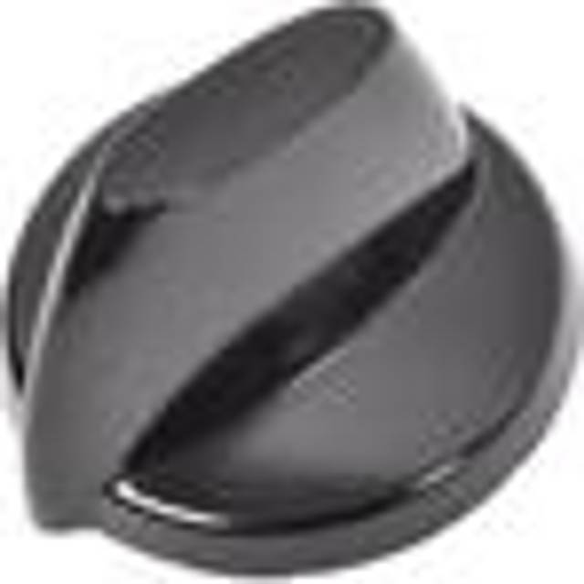 Whirlpool oven cooker hob gas control knob switch black spare part