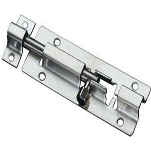 SHEIN Stainless Steel Door Bolt, 304 Thick Electrical Box Door Bolt, Louver Door Plug, Durable, Not Easy To Wear, Rust Proof And Anti-Theft, Stainless Steel