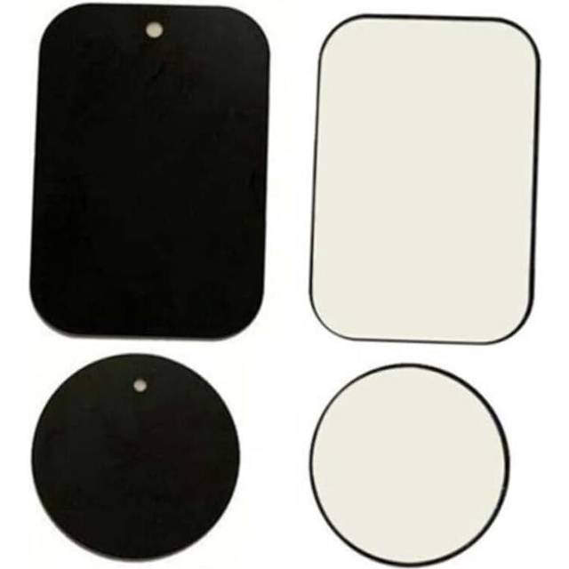 Phone Holder Magnetic Discs 16pcs Full Adhesive Mount Metal Plate for Car Holder Universal Phone Mount Plate