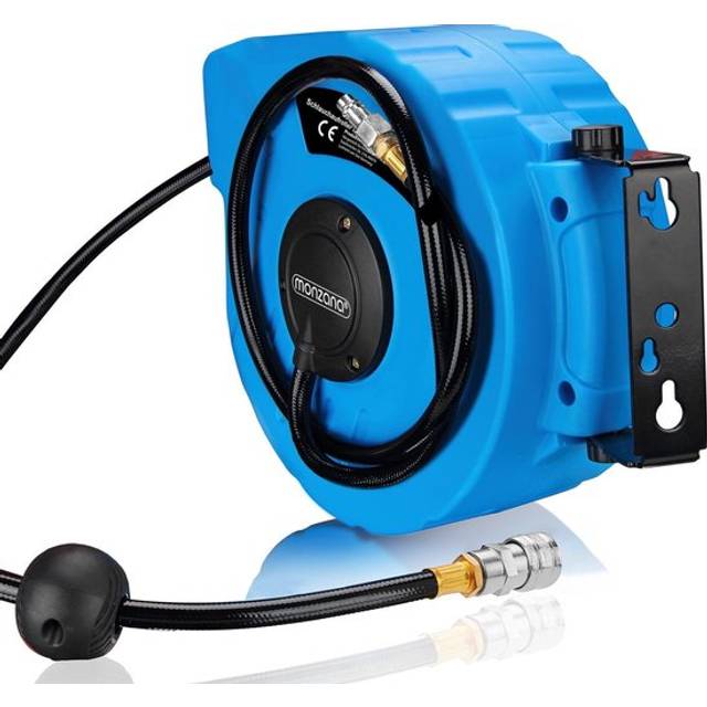 Compressed Air Hose Reel 1/4" 10m 12bar