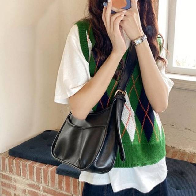 SHEIN Fashionable Simple Style Crescent Shaped Women&#39;s Shoulder & Crossbody Bag, Japanese Bag, Street & Japanese Bag For Women