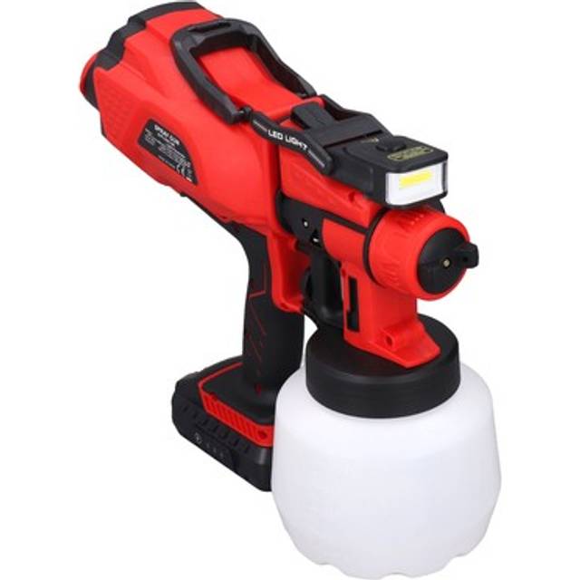 Electric paint sprayer with led high voltage spray gun painting tools