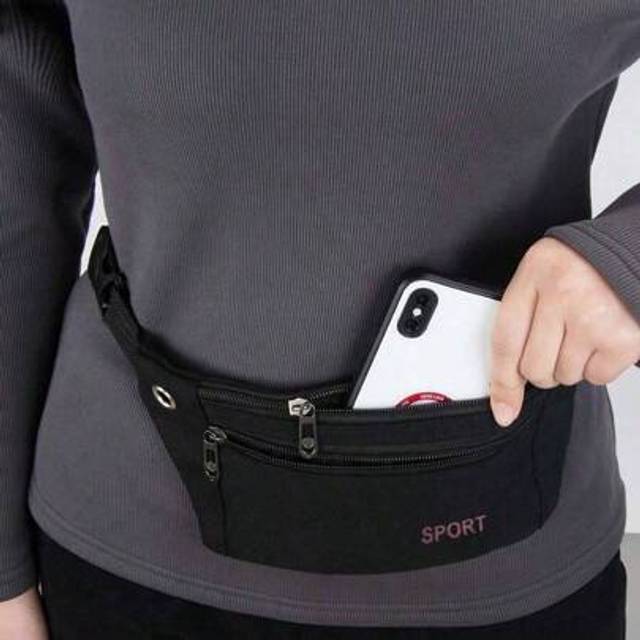 SHEIN Sport Bag Waist Bag Fanny Pack Fanny Pack For Hiking For Cycling For Exercise For Mobile PhoneÂ With Card Holder With Key Pouch With Coin Purse Sport