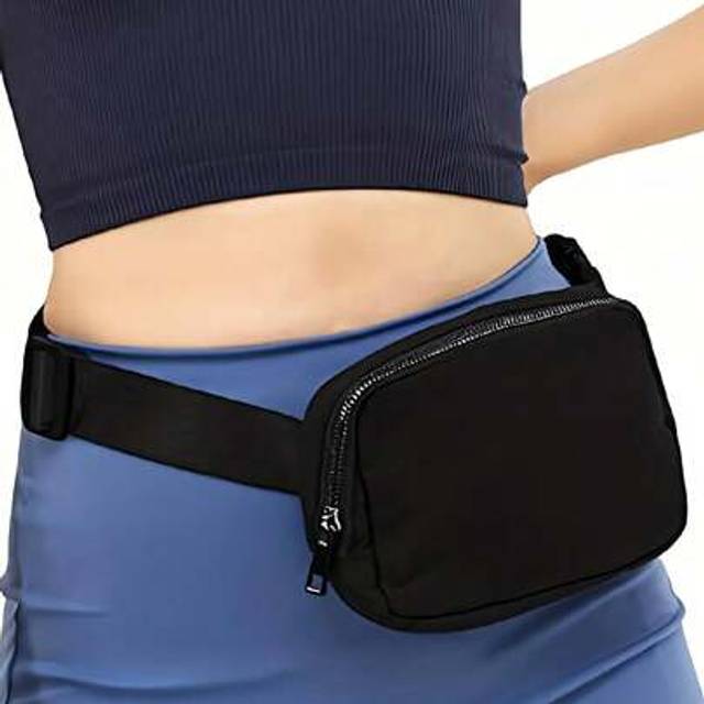 SHEIN 1pc Adjustable Waterproof Waist Bag Fanny Outdoor Sports Cross Body Bag Leisure Waterproof Mobile Phone Pack Pack For Men And Women Mobile Phone Pouch