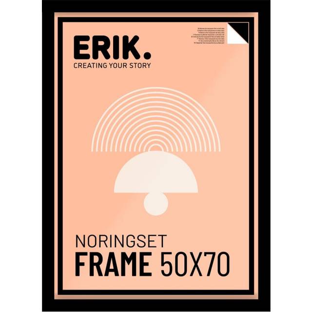 Grupo Erik 50x70cm Frame, Picture Frame, Black Photo Frames, Large Picture Frames 50cm x 70cm, Poster Frame, Wall Art, Wall Photo Frame, Home Decor,