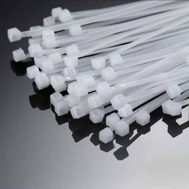 SHEIN 100pcs Cable Zip Ties Heavy Duty 6Inch/12 InchPremium Plastic Wire Ties With 50 Pounds Tensile Strength, Self-LockingBlack Nylon Tie Wraps For Indoor