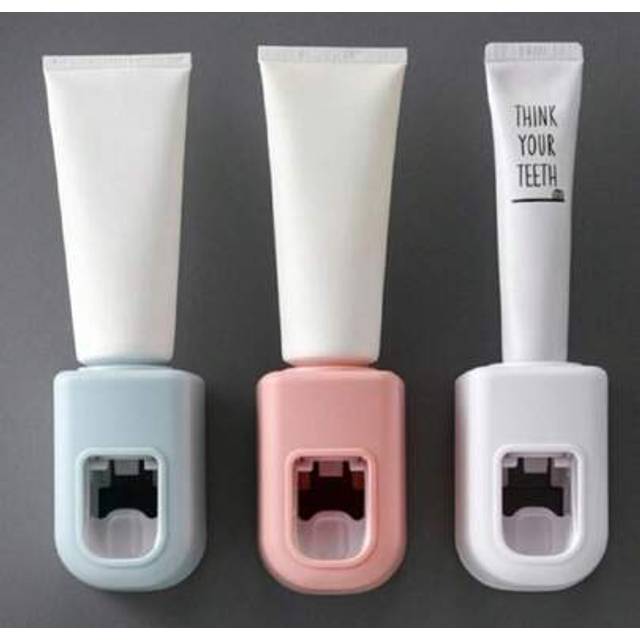 SHEIN 1pc Automatic Wall Mount Toothpaste Dispenser, Bathroom Wall-Mounted Toothpaste Squeezer, Sink Toothpaste Dispenser