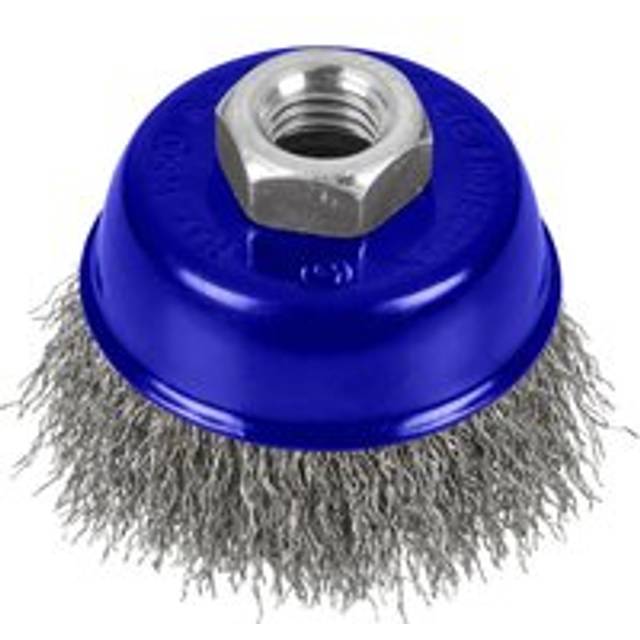 BlueSpot Tools 19219 Steel Wire Cup Brush 65mm M14 X 2