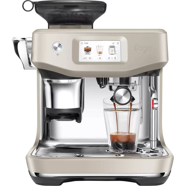 Sage The Barista Touch Impress Coffee Machine Almond Nougat With FREE Gifts