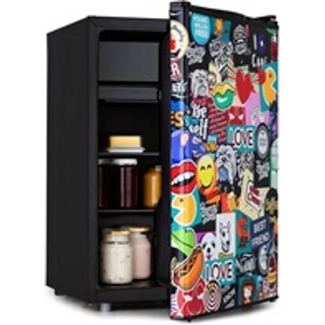 Refrigerator 70 l small fridge with freezer compartment ice cube form home bar