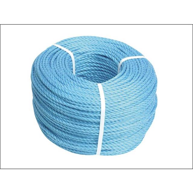 Faithfull blue poly rope 8mm x 30m