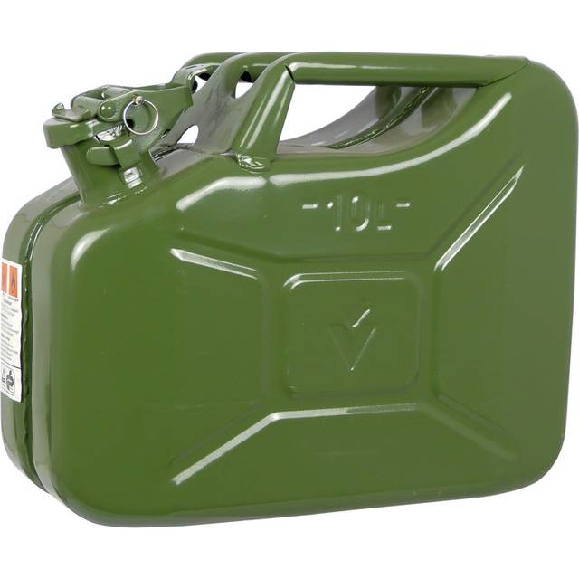 Jerrycan 10l gron metall TuV GS
