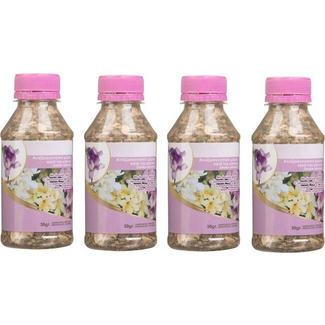 Freshener air smoke for ashtray scented freesia room refresher - 2 x 30gr