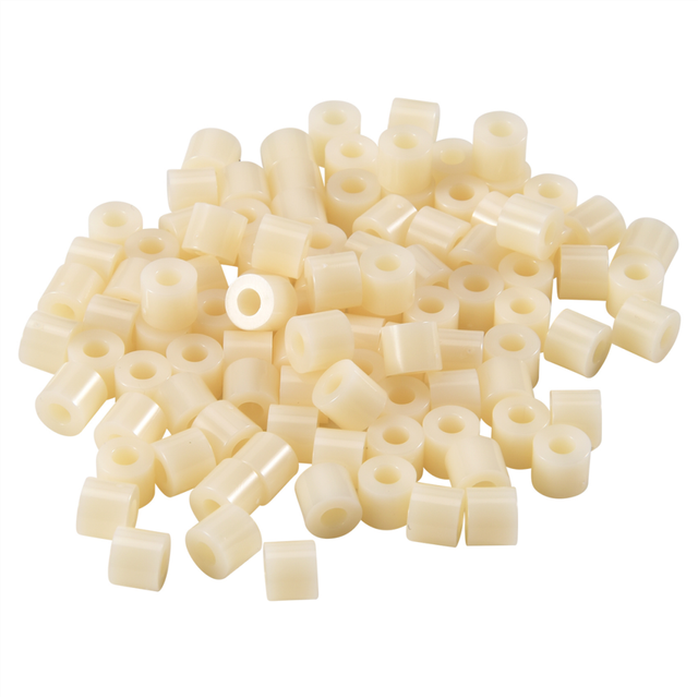 Plastic Cylinder Spacer Washer 7mm x 3.2mm 6mm 100 pcs