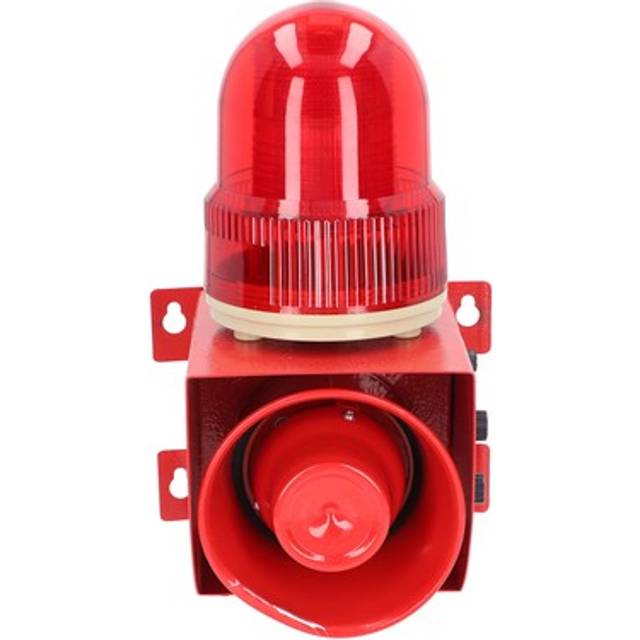 Siren alarm volume adjustable waterproof strong bright wall mount´