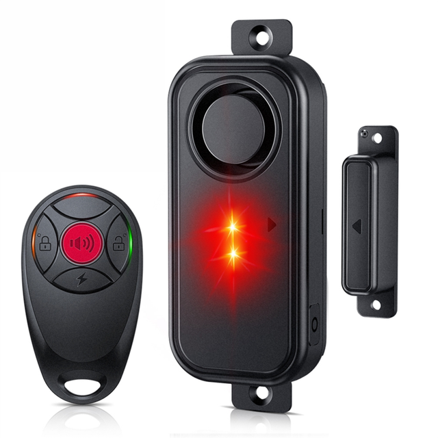 Outdoor Door Window Magnetic Alarm Wireless Sensor Waterproof Monitor Burglar Anti Theft Home Security