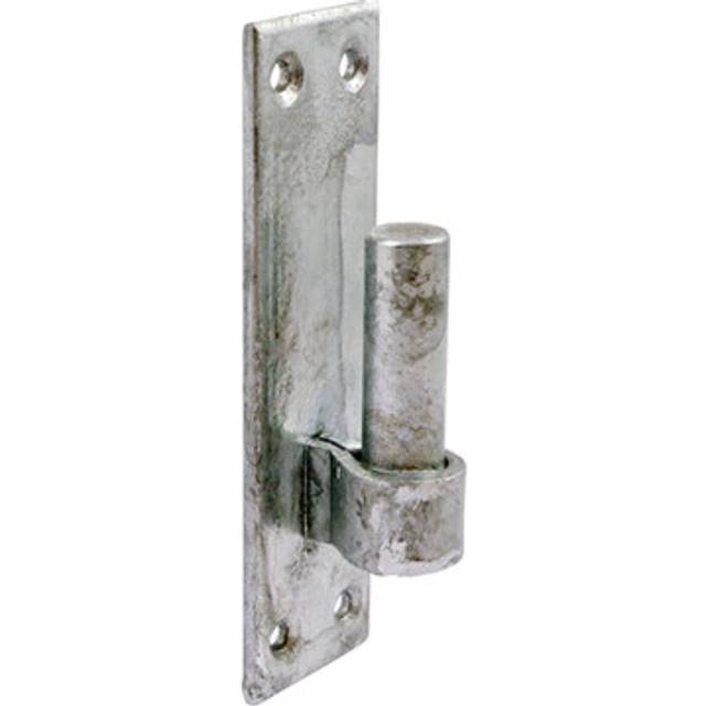 Timco - Hook On Rectangular Plates - Hot Dipped Galvanised Size 12mm - 2 Pieces
