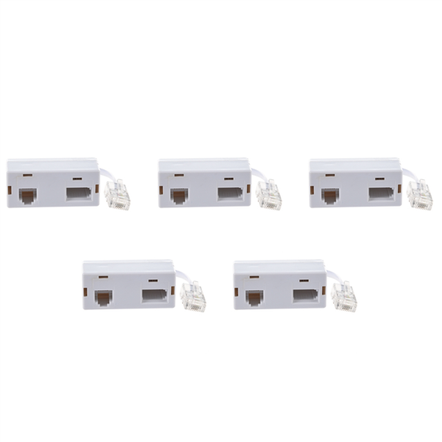 RJ45 Plug to BT RJ11 Secondary Splitter Telephone Adapter