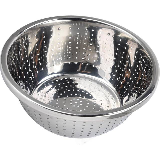 Vegetable Washing Basket Rustproof Multifunction Stainless Steel Colander for Kitchen Household 22cm / 8.7in