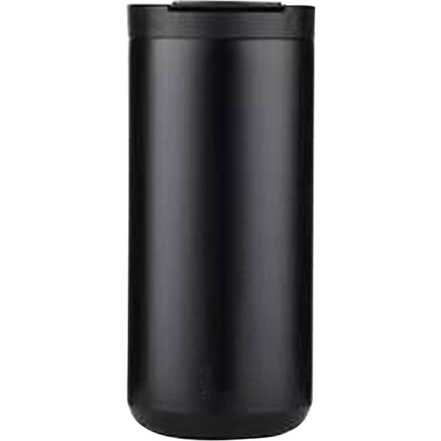 Metal Coffee Mug 400ml Safe Stainless Steel Straw Design Simple Modern Insulated Tumbler for Black