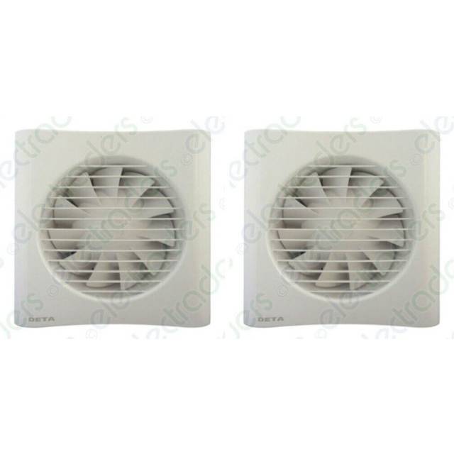 "Deta 4660 Axial Extractor Fan for 6"" / 150mm Ducting Standard Model"
