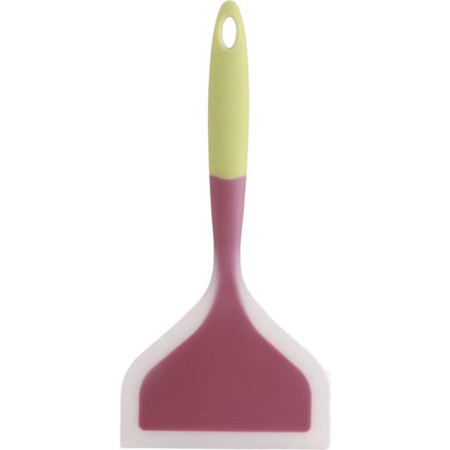 Non‑Stick Silicone Shovel Spatula Wide Turner Cake Steak Pizza Kitchen Cooking Utensils orange