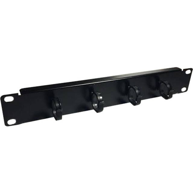 11.5" 1u mini cable management patch panel bar loop module cabinet rack tidy at
