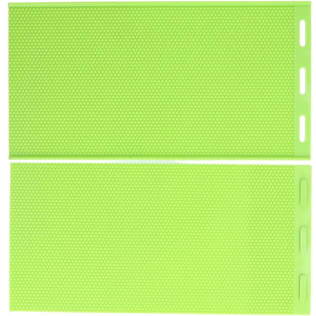 2Pcs 5.4mm Silicone Beeswax Sheet Mold Beeswax Foundation Press Mold Beekeeper Equipment