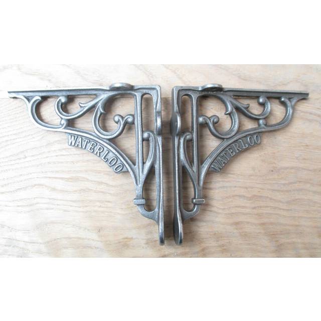 1 x 6"/150mm vintage traditional old style shelf brackets bracket cast iron