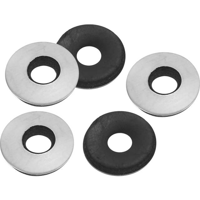 50pcs 6.3x16mm 304 Stainless Steel Epdm Bonded Sealing Neoprene Rubber Washers