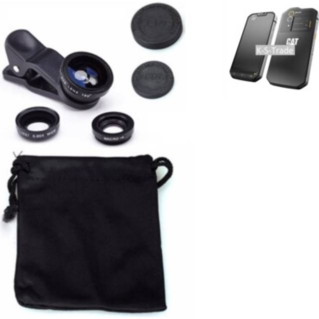 For caterpillar cat s60 camera lens set macro wideangle fisheye extension