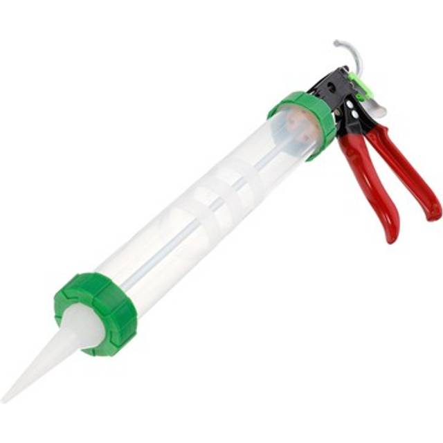 Sausage Caulking Gun, Abs Sealant Cartridge Applicator With Nozzles, Green