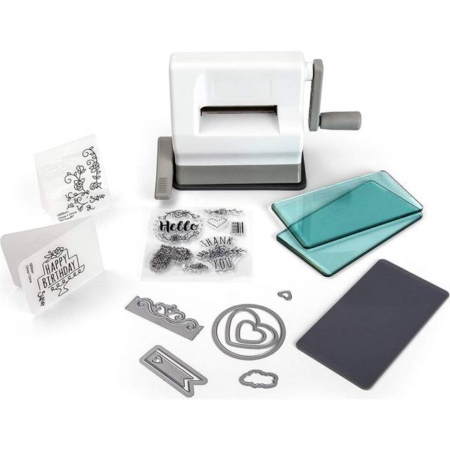 Sizzix Sidekick Mini Die Cutting and Embossing Machine and Craft Kit for Adults and Kids. Perfect for your Card Making, Journaling and Scrapbooking