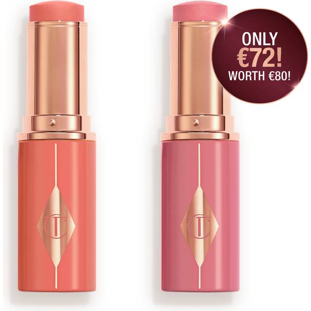 Charlotte Tilbury Unreal Blush Healthy Glow Stick Duo - Cheek Kit